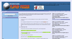 Desktop Screenshot of flipper-passion.com